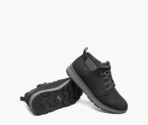 Davos Mid Men's Waterproof Outdoor Sneaker Boot in Black for $180.00