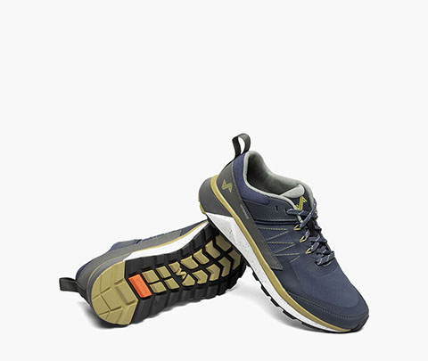 Cascade Peak Low WP Men's Waterproof Hiking Sneaker in Navy for $170.00