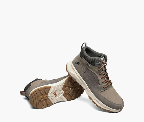 Wild Sky Mid Men's Waterproof Sneaker Boot in Dark Grey/Gold for $180.00