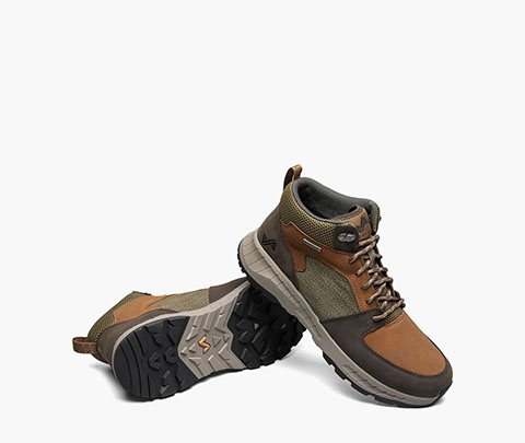 Wild Sky Mid Men's Waterproof Sneaker Boot in Brown Multi for $180.00