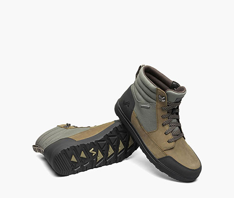 Mason High Men's Waterproof Outdoor Sneaker Boot in Olive for $135.00