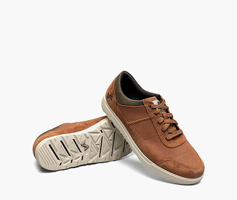 Mason Low Men's Casual Outdoor Sneaker in Toffee for $120.00