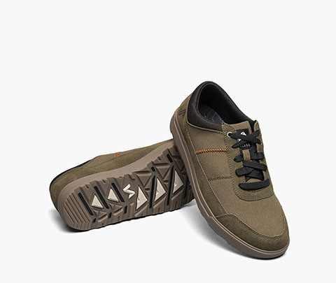 Mason Low Men's Casual Outdoor Sneaker in Olive for $120.00