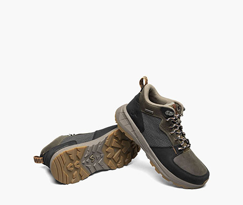 Wild Sky Mid Women's Waterproof Sneaker Boot in Black/Olive for $180.00